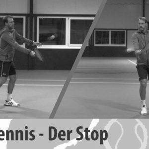 Tennis stop ball – Enjoying the stop correctly – Tennis technique