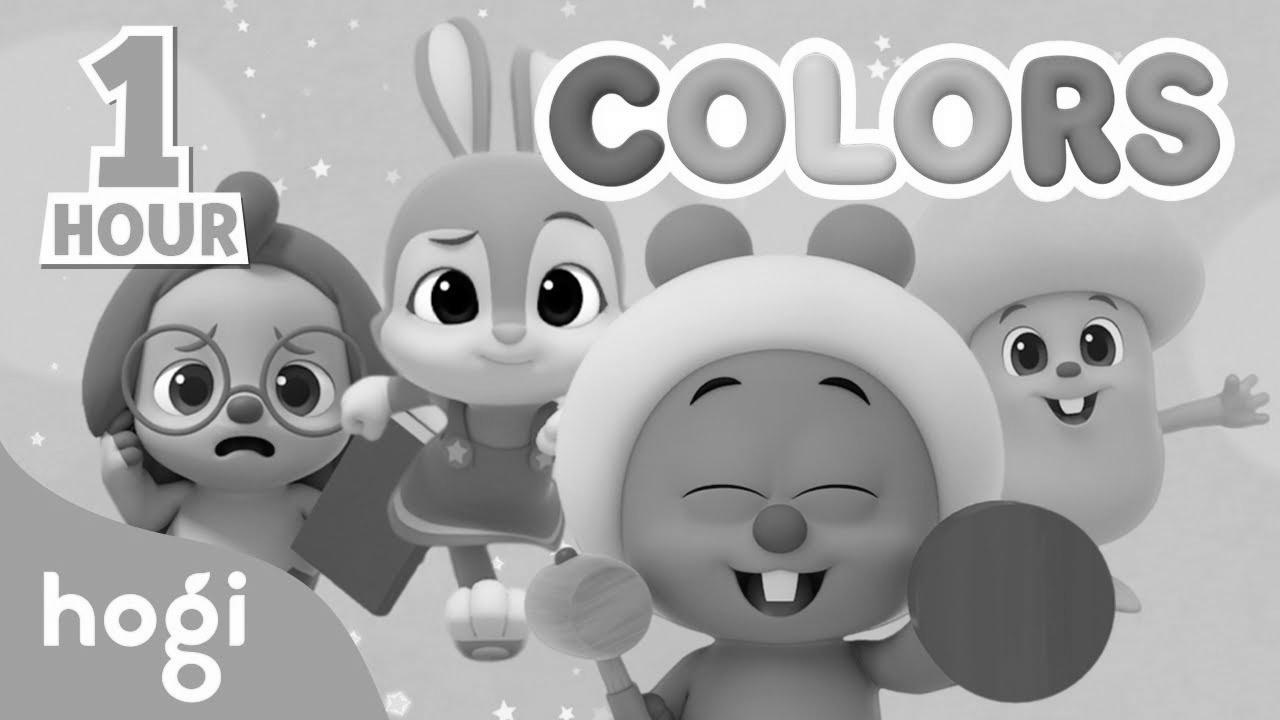 [BEST] Be taught Colors ALL Season 1~3 |  + compilation |  Colors for Youngsters |  Pinkfong & Hogi