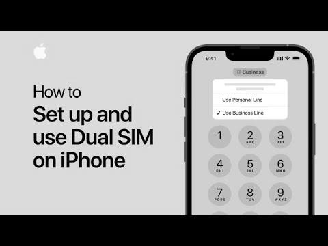 Find out how to use Twin SIM on iPhone |  Apple assist