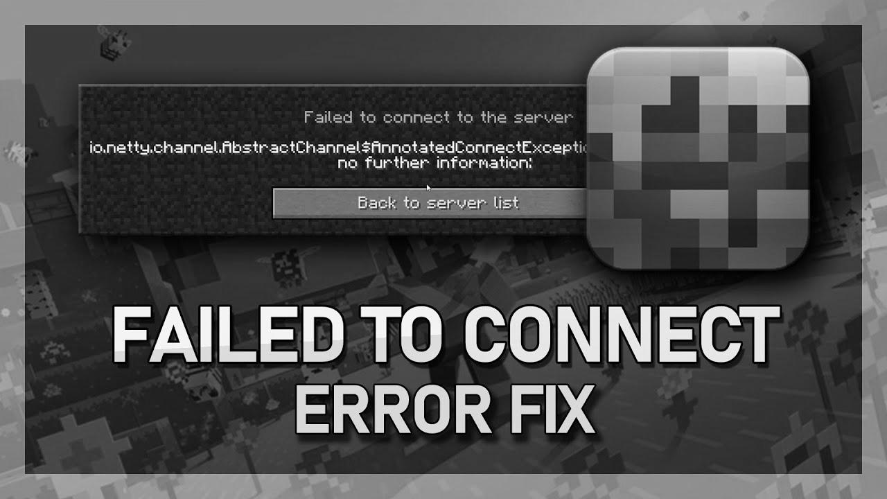 Minecraft – How To Repair IO Netty Channel Summary Channel … Error (Failed to connect to server)