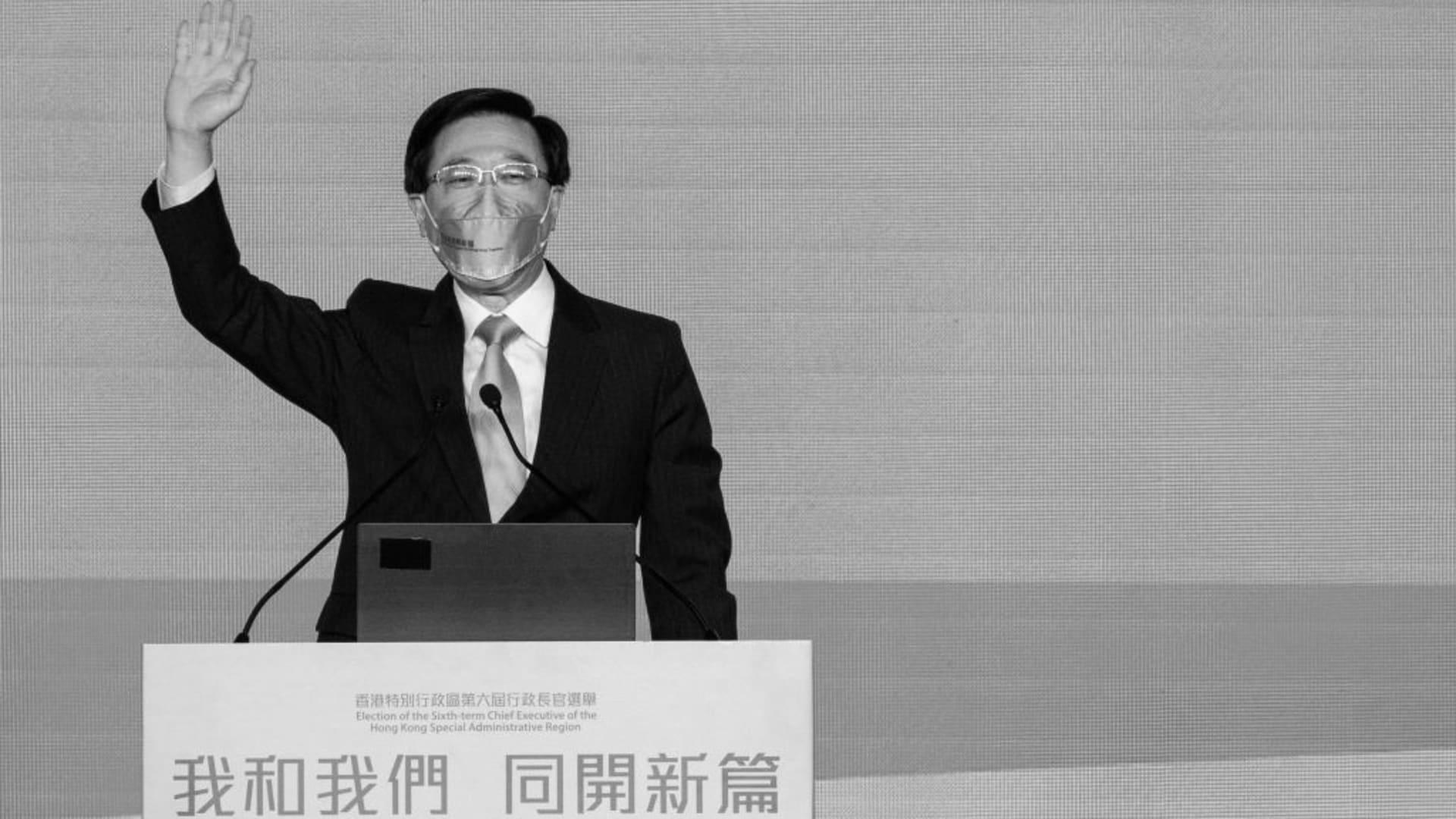 Hong Kong’s subsequent Chief Govt will likely be Beijing loyalist John Lee