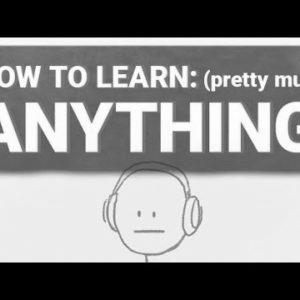 Learn how to Learn: Pretty A lot Anything