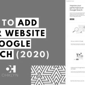 Methods to Add Website to Google Search (2020) |  WordPress Yoast search engine optimization + Google Search Console