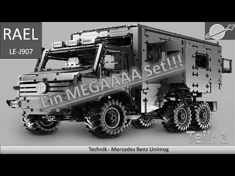 The very best clamping block know-how set lately 👍 |  The Unimog by RAEL LE-J907 Part 1/3