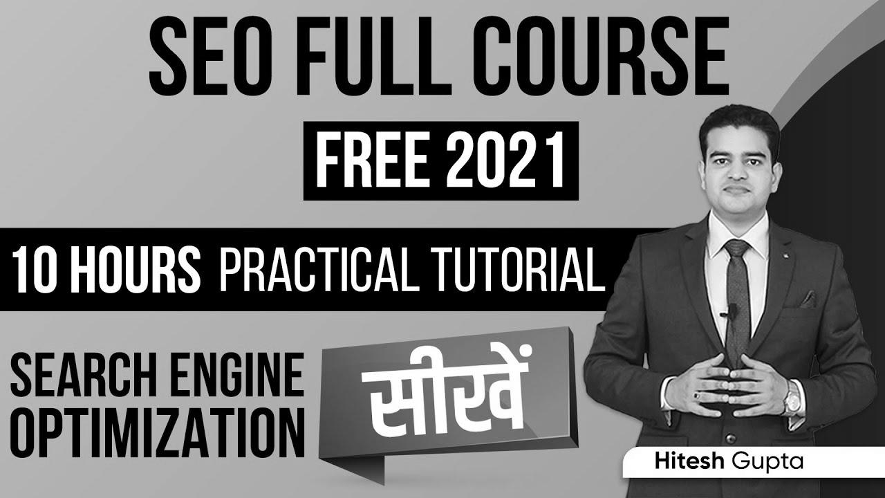 search engine optimization Course for Beginners Hindi |  Search Engine Optimization Tutorial |  Superior search engine optimisation Full Course FREE