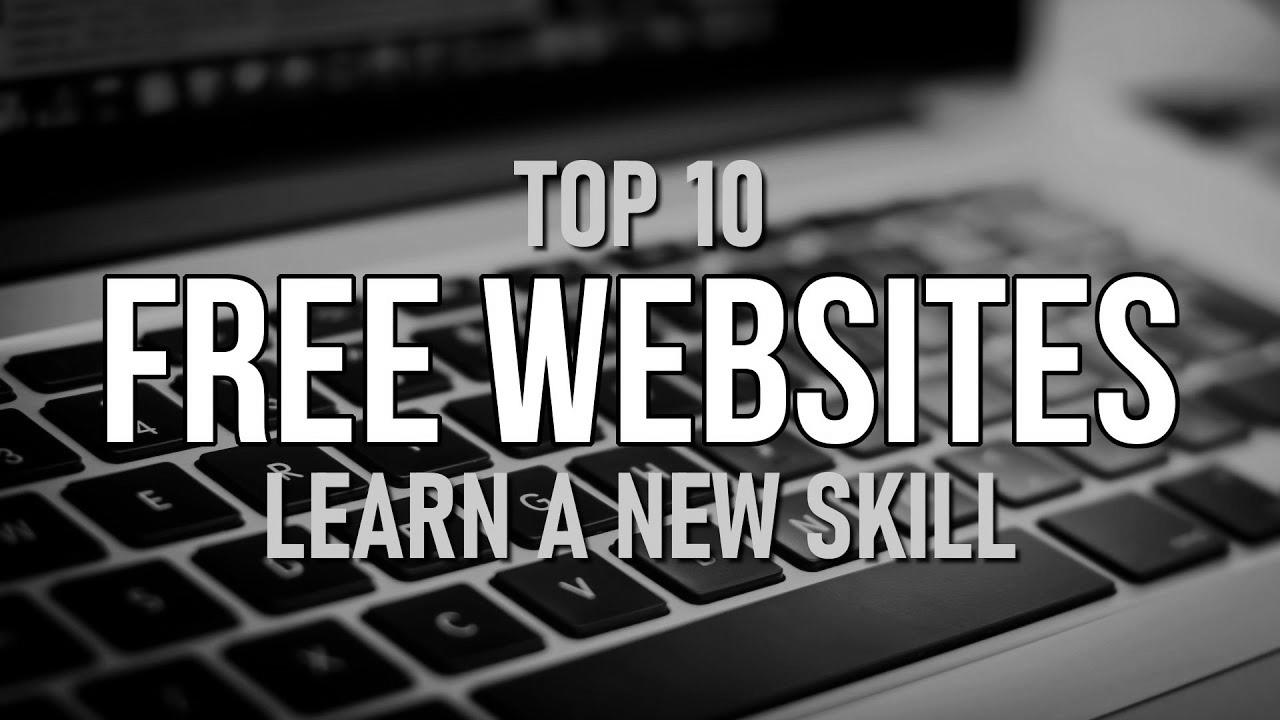 High 10 Best FREE WEBSITES to Study a New Skill!