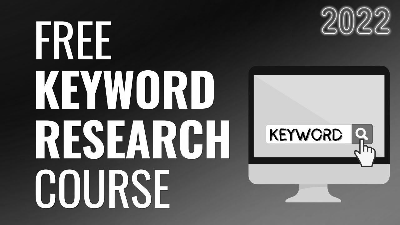 Free Keyword Analysis Course for 2022 – Keyword Research for search engine marketing, Tools, & Google Adverts