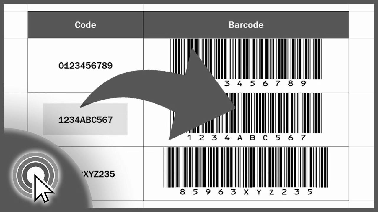 How to Create Barcodes in Excel (The Easy Way)