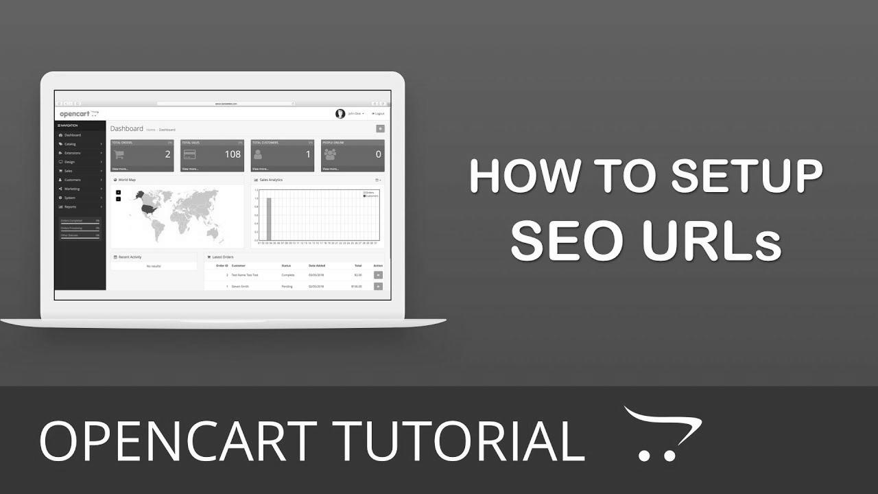 The way to Arrange search engine optimization URLs in OpenCart 3.x