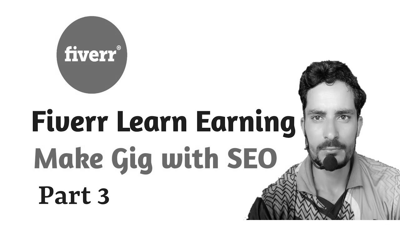 Fiverr Gig search engine optimization 2022 |  fiverr the best way to generate income |  Make Money On-line in World