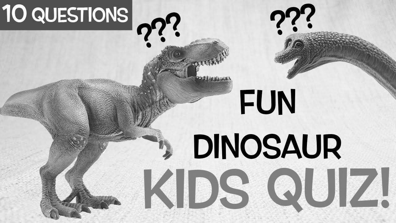 DINOSAUR QUIZ!  |  10 Questions – Be taught About Dinosaurs |  Fun & Instructional |  Dinosaurs For Kids