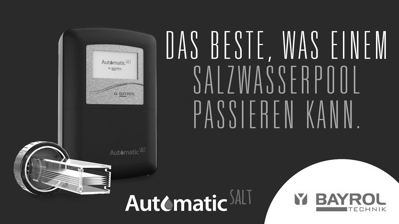 BAYROL Technik – {Automatic|Automated|Computerized} SALT: {The best|One of the best|The most effective|The perfect|The very best} {thing|factor} {that can|that may} {happen|occur} to a saltwater pool.