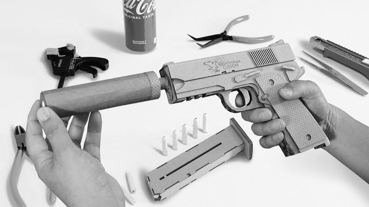 ダンボールで銃をつくる｜How you can Make a Cardboard Gun